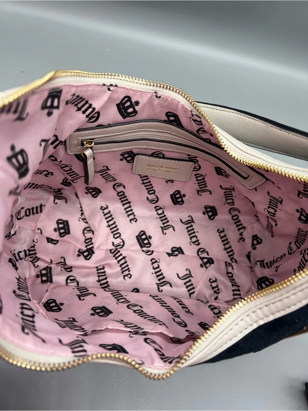 Juicy couture classic Scottie dogs hobo purse
